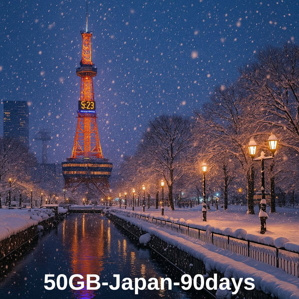 50GB-Japan-90 Days