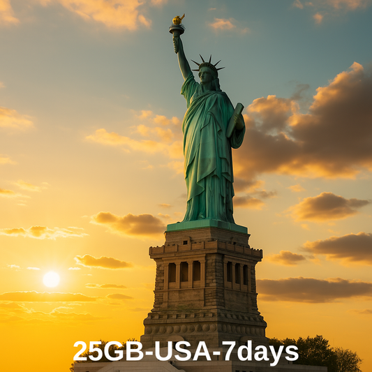 25GB-7 days-US